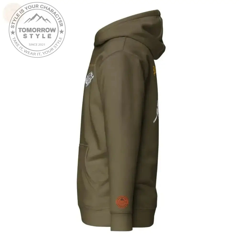 Ultimativer Komfort: Bestickter Premium - Hoodie der Bundeswehr - Tomorrow Style