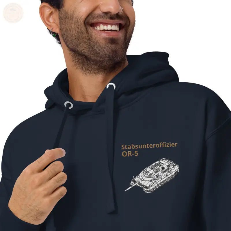 Ultimativer Komfort: Bestickter Premium - Hoodie der Bundeswehr - Tomorrow Style