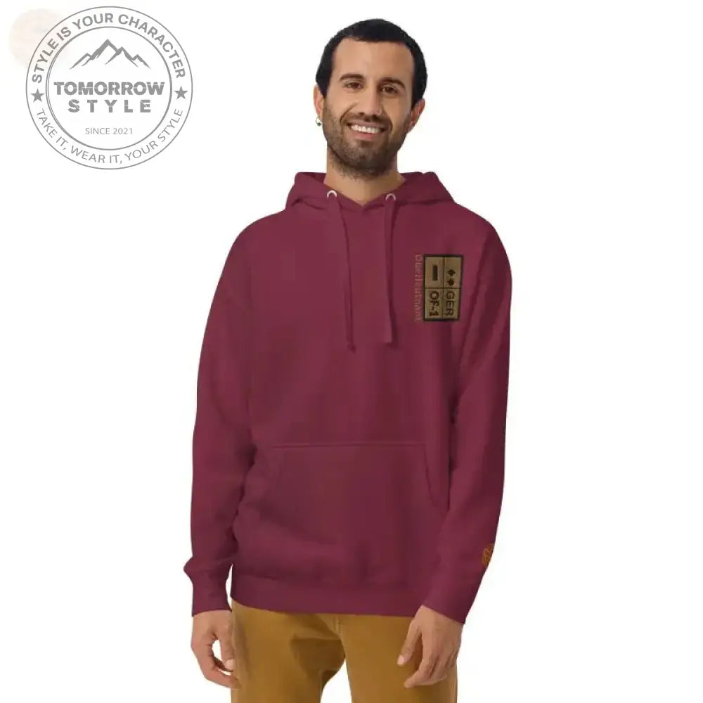 Ultimativer Komfort: Bestickter Premium - Hoodie der Bundeswehr - Tomorrow Style