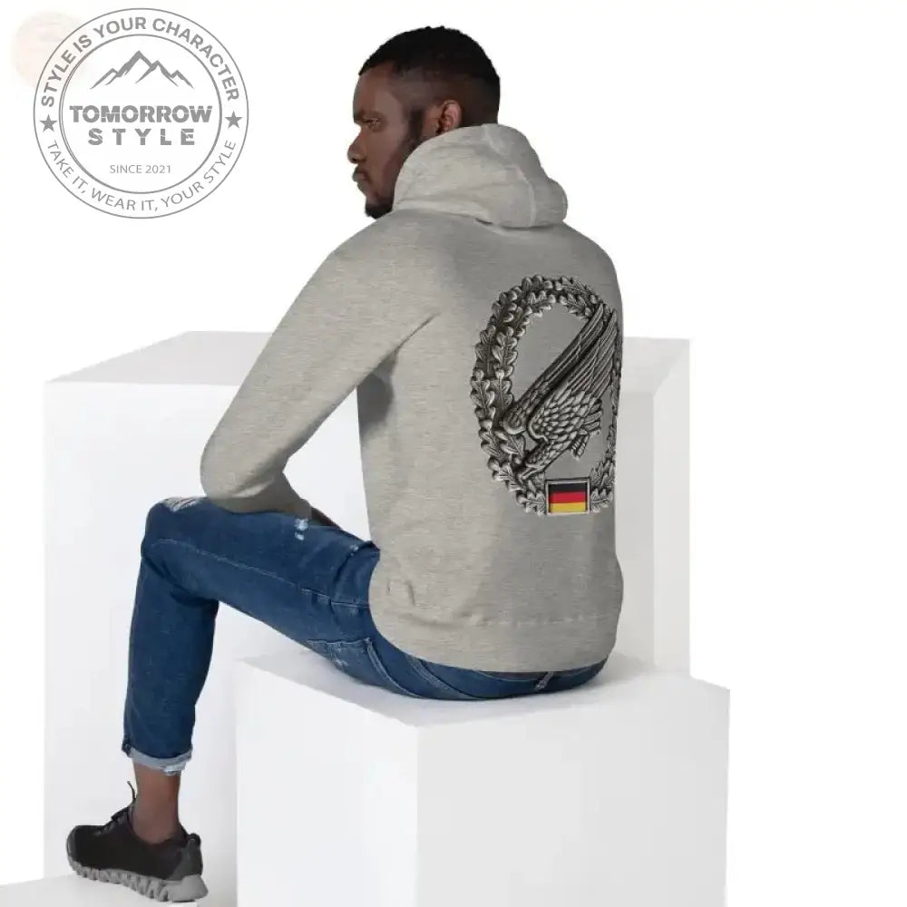 Ultimativer Komfort: Bestickter Premium - Hoodie der Bundeswehr - Tomorrow Style
