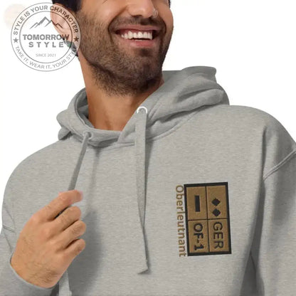 Ultimativer Komfort: Bestickter Premium - Hoodie der Bundeswehr - Tomorrow Style