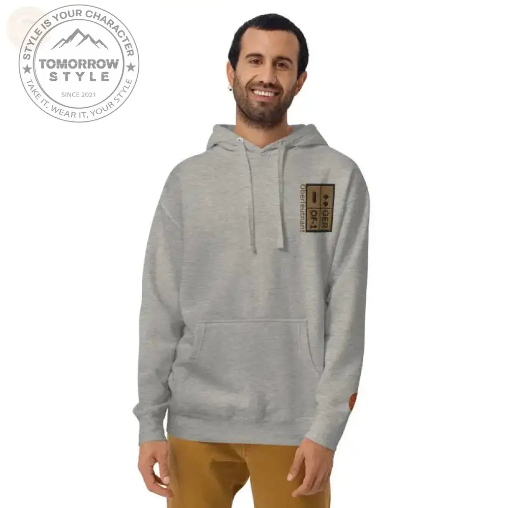 Ultimativer Komfort: Bestickter Premium - Hoodie der Bundeswehr - Tomorrow Style