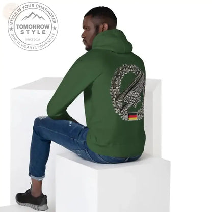 Ultimativer Komfort: Bestickter Premium - Hoodie der Bundeswehr - Tomorrow Style