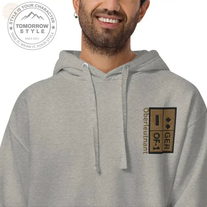 Ultimativer Komfort: Bestickter Premium - Hoodie der Bundeswehr - Tomorrow Style