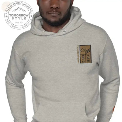 Ultimativer Komfort: Bestickter Premium - Hoodie der Bundeswehr - Tomorrow Style