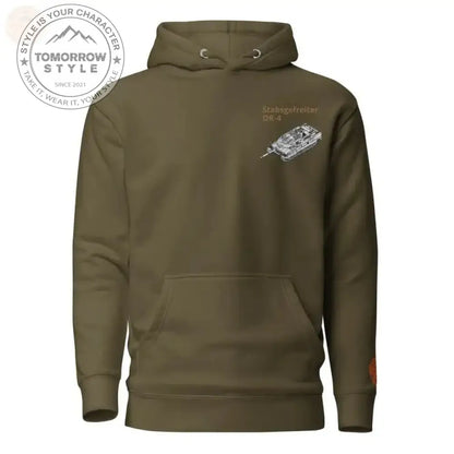Ultimativer Komfort: Bestickter Premium - Hoodie der Bundeswehr - Tomorrow Style
