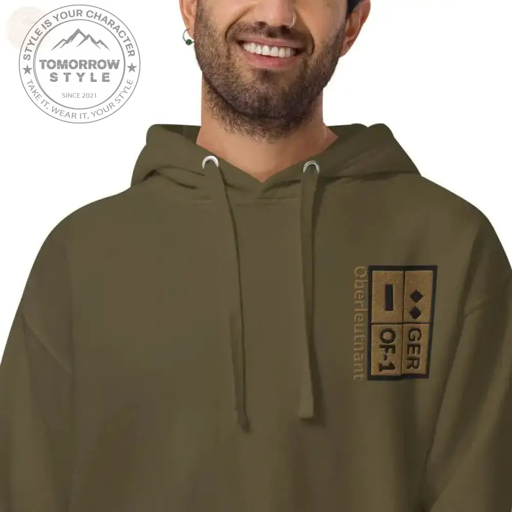 Ultimativer Komfort: Bestickter Premium - Hoodie der Bundeswehr - Tomorrow Style