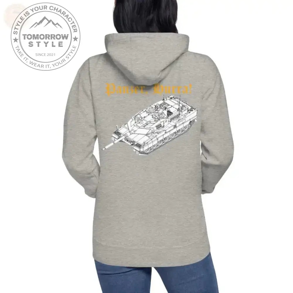 Ultimativer Komfort: Bestickter Premium - Hoodie der Bundeswehr mit Dienstgrad F - Tomorrow Style