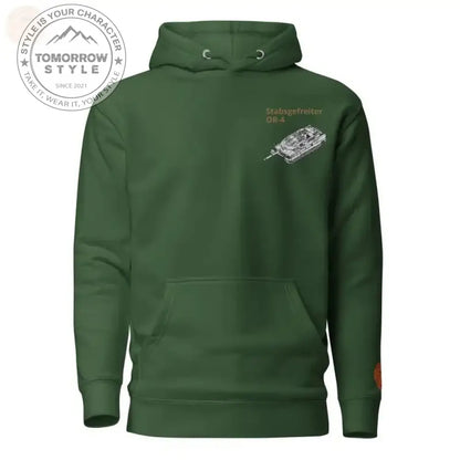 Ultimativer Komfort: Bestickter Premium - Hoodie der Bundeswehr - Tomorrow Style
