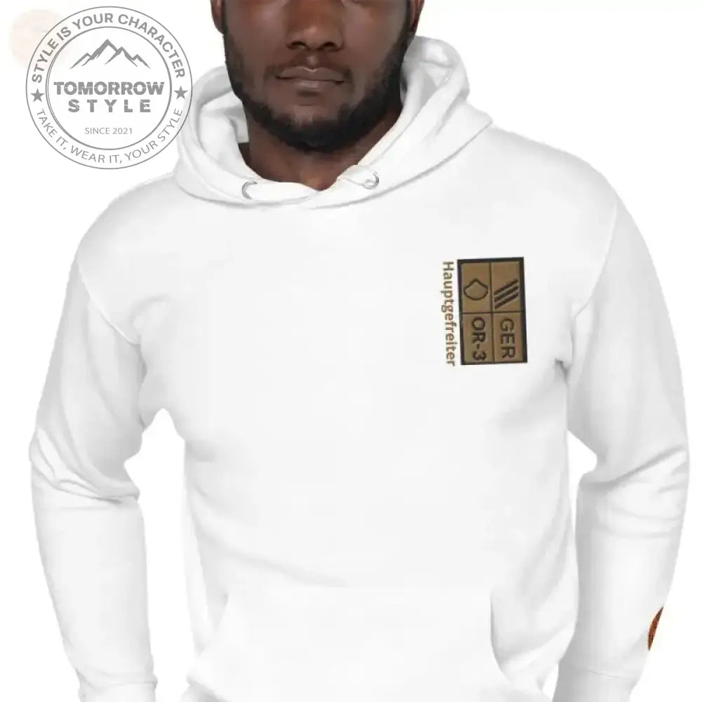 Ultimativer Komfort: Bestickter Premium - Hoodie der Bundeswehr - Tomorrow Style