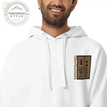 Ultimativer Komfort: Bestickter Premium - Hoodie der Bundeswehr - Tomorrow Style