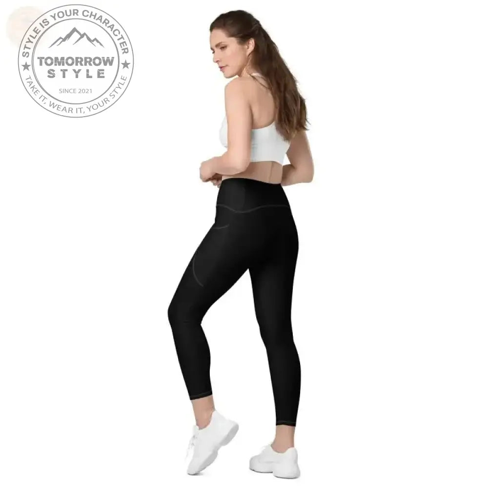 Ultimativer Komfort: Crossover - Leggings mit Taschen! - Tomorrow Style
