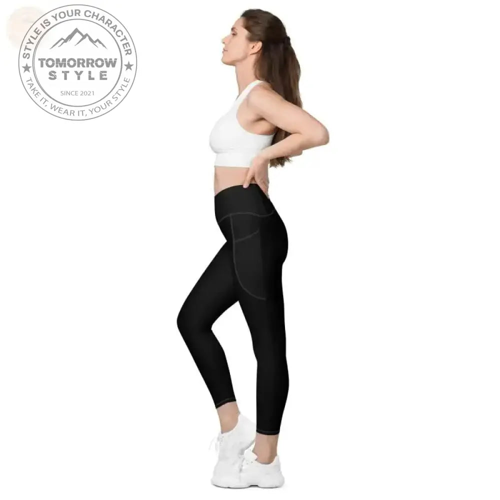 Ultimativer Komfort: Crossover - Leggings mit Taschen! - Tomorrow Style