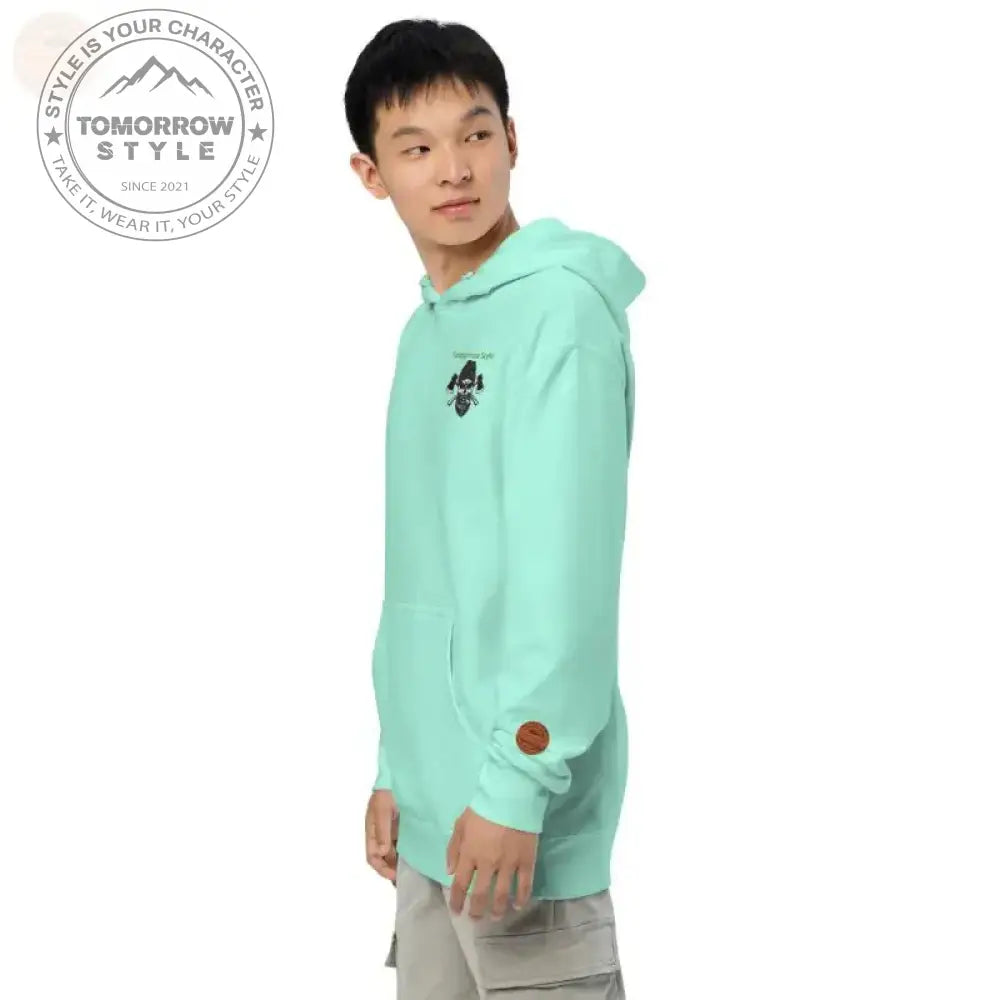 Ultimativer Komfort: Herren - Hoodie mit Stickerei - Tomorrow Style