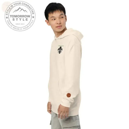 Ultimativer Komfort: Herren - Hoodie mit Stickerei - Tomorrow Style