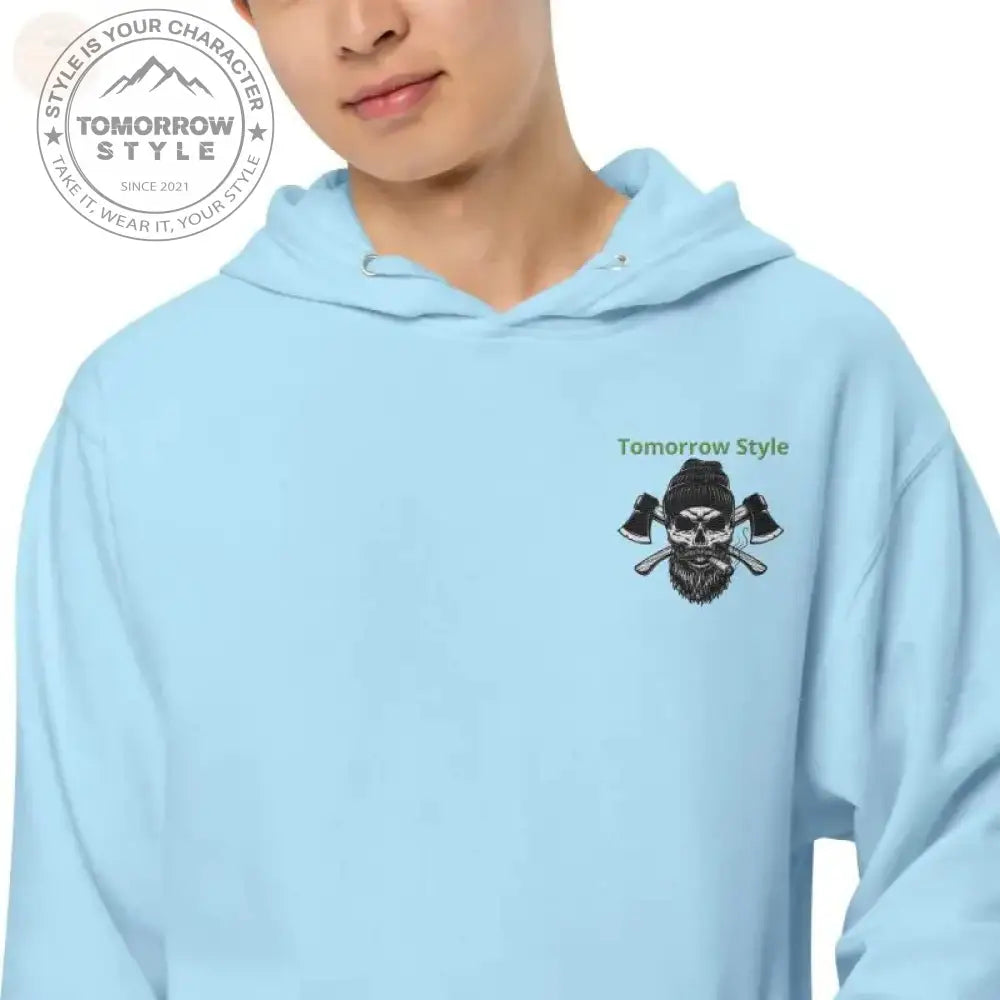 Ultimativer Komfort: Herren - Hoodie mit Stickerei - Tomorrow Style