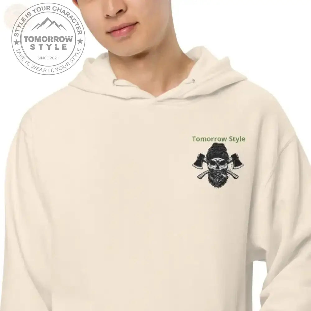 Ultimativer Komfort: Herren - Hoodie mit Stickerei - Tomorrow Style