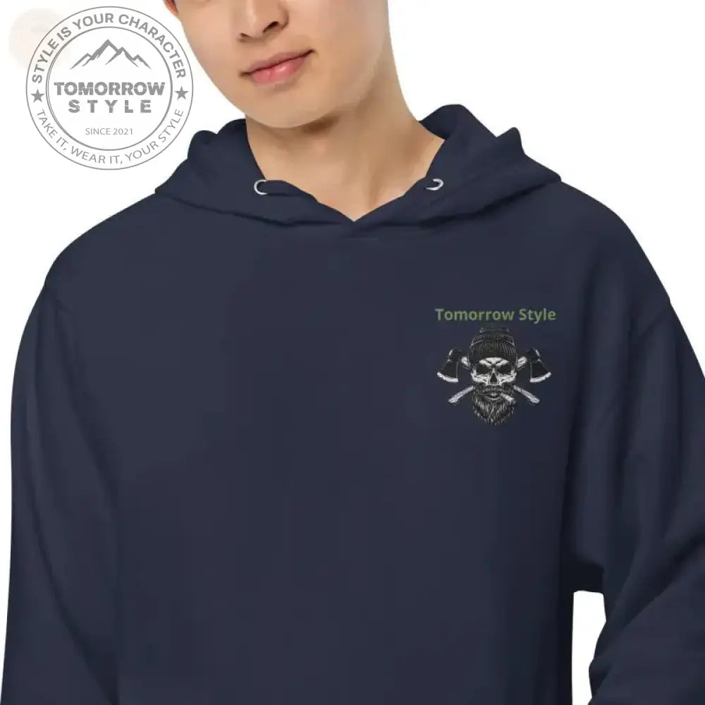 Ultimativer Komfort: Herren - Hoodie mit Stickerei - Tomorrow Style