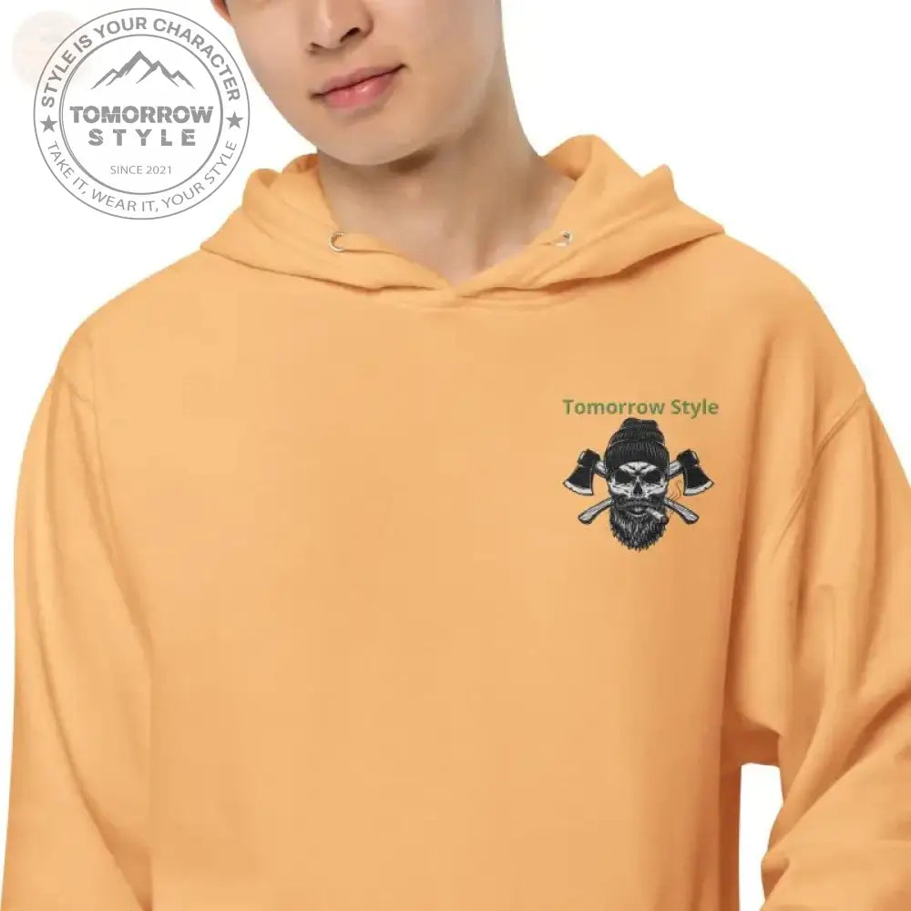 Ultimativer Komfort: Herren - Hoodie mit Stickerei - Tomorrow Style