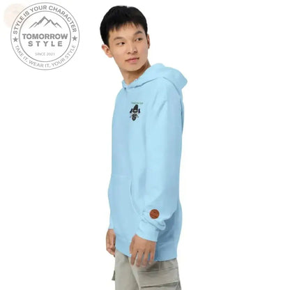 Ultimativer Komfort: Herren - Hoodie mit Stickerei - Tomorrow Style