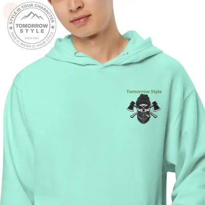 Ultimativer Komfort: Herren - Hoodie mit Stickerei - Tomorrow Style