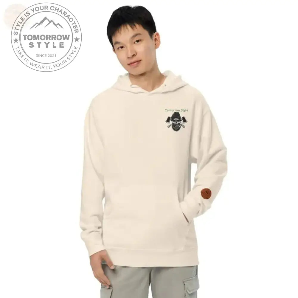 Ultimativer Komfort: Herren - Hoodie mit Stickerei - Tomorrow Style