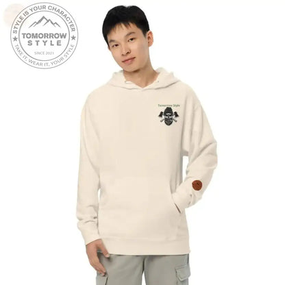 Ultimativer Komfort: Herren - Hoodie mit Stickerei - Tomorrow Style