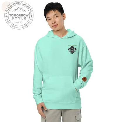 Ultimativer Komfort: Herren - Hoodie mit Stickerei - Tomorrow Style