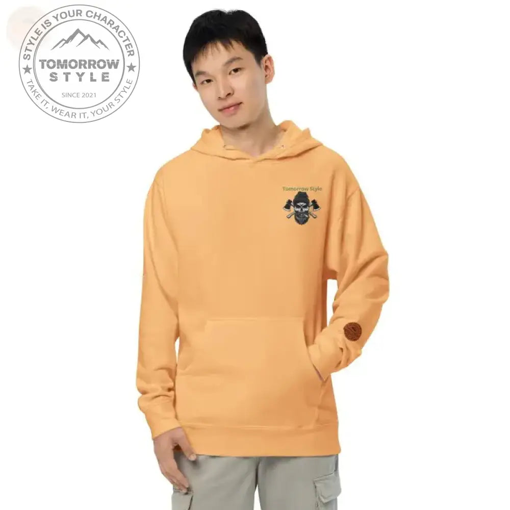 Ultimativer Komfort: Herren - Hoodie mit Stickerei - Tomorrow Style