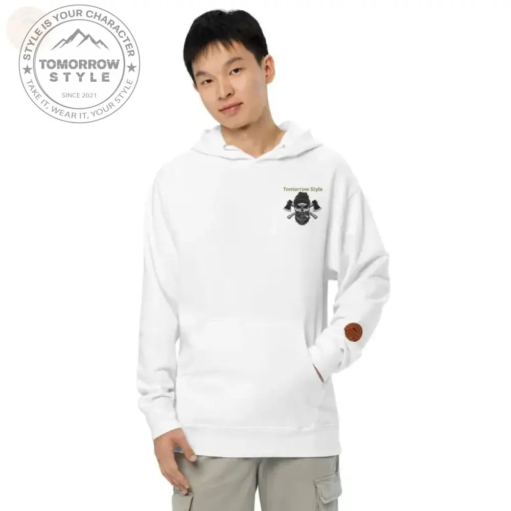 Ultimativer Komfort: Herren - Hoodie mit Stickerei - Tomorrow Style