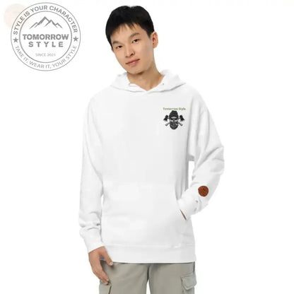 Ultimativer Komfort: Herren - Hoodie mit Stickerei - Tomorrow Style