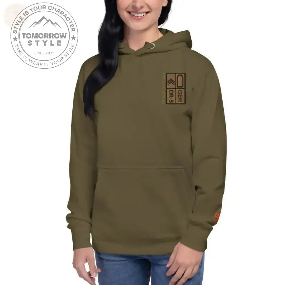 Ultimativer Komfort: Premium - Hoodie der Bundeswehr - Tomorrow Style