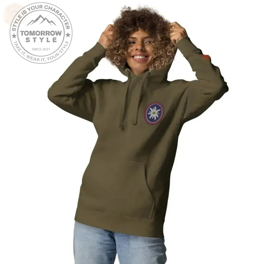 Ultimativer Komfort: Premium - Hoodie der Bundeswehr mit D&H - Stickerei - Tomorrow Style