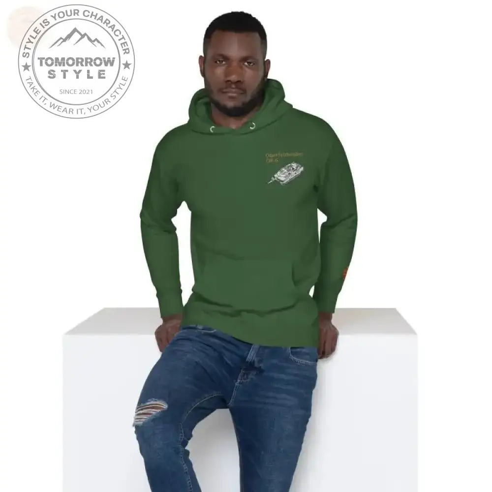 Ultimativer Komfort: Premium - Hoodie der Bundeswehr mit Leopardenmuster! - Tomorrow Style