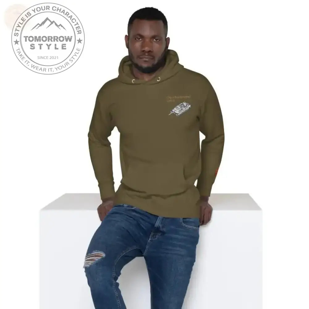 Ultimativer Komfort: Premium - Hoodie der Bundeswehr mit Leopardenmuster! - Tomorrow Style