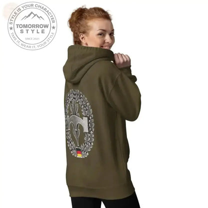 Ultimativer Komfort: Premium - Hoodie der Bundeswehr mit Pionierabzeichen - Tomorrow Style