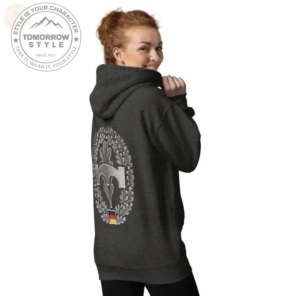 Ultimativer Komfort: Premium - Hoodie der Bundeswehr mit Pionierabzeichen - Tomorrow Style
