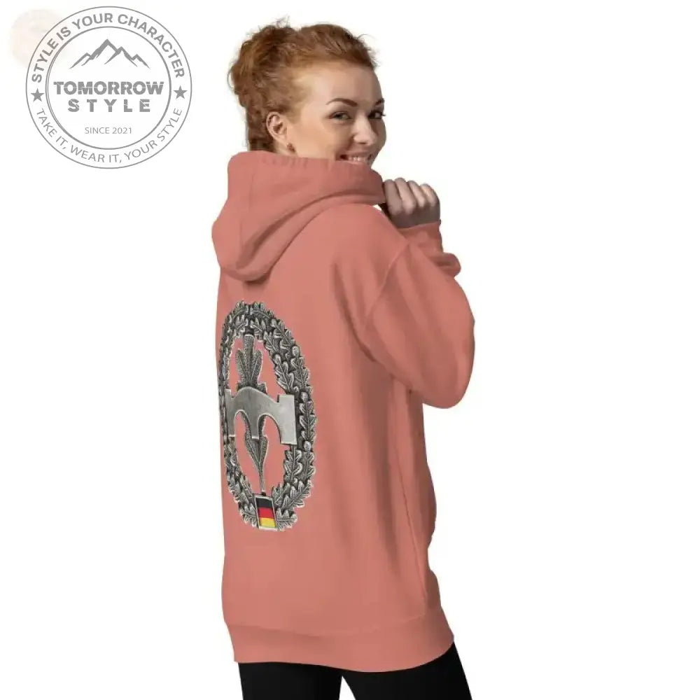 Ultimativer Komfort: Premium - Hoodie der Bundeswehr mit Pionierabzeichen - Tomorrow Style