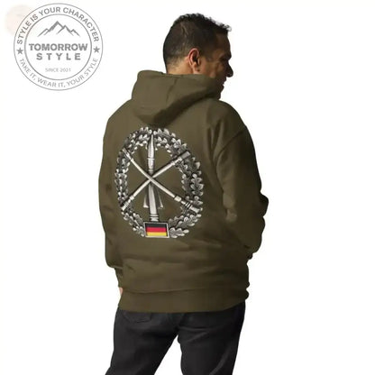 Ultimativer Komfort: Premium - Hoodie der Bundeswehr mit Stickerei - Tomorrow Style