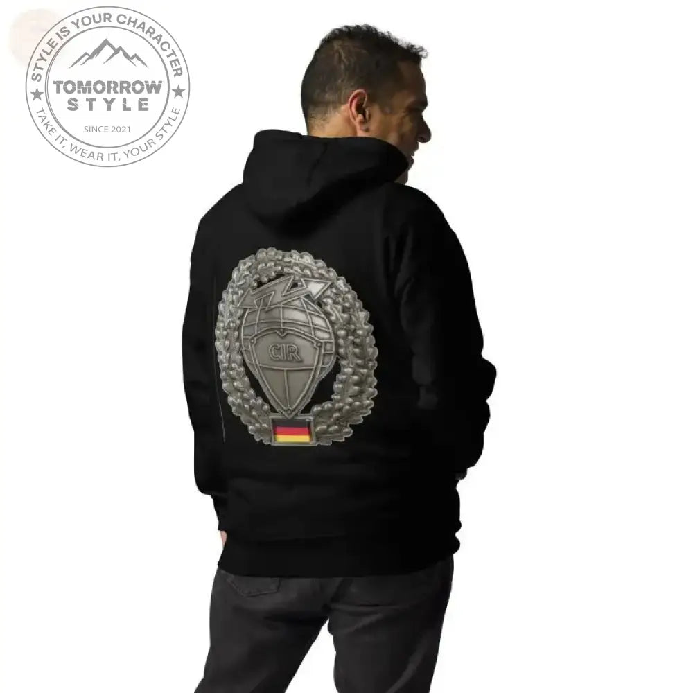 Ultimativer Komfort: Premium - Hoodie der Bundeswehr mit Stickerei - Tomorrow Style