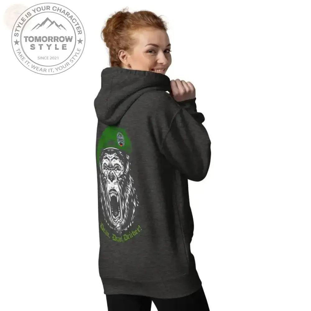 Ultimativer Komfort: Premium - Hoodie der Bundeswehr mit Stickerei - Tomorrow Style