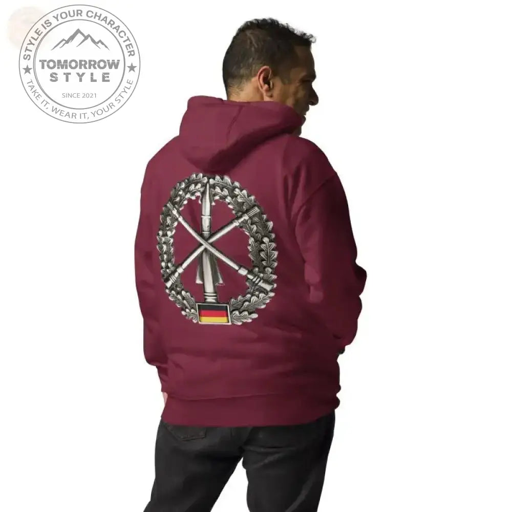 Ultimativer Komfort: Premium - Hoodie der Bundeswehr mit Stickerei - Tomorrow Style