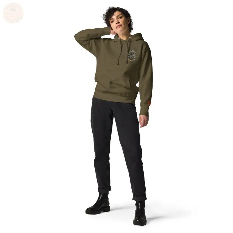 Ultimativer Komfort: Premium - Hoodie der Bundeswehr mit Stickerei - Tomorrow Style