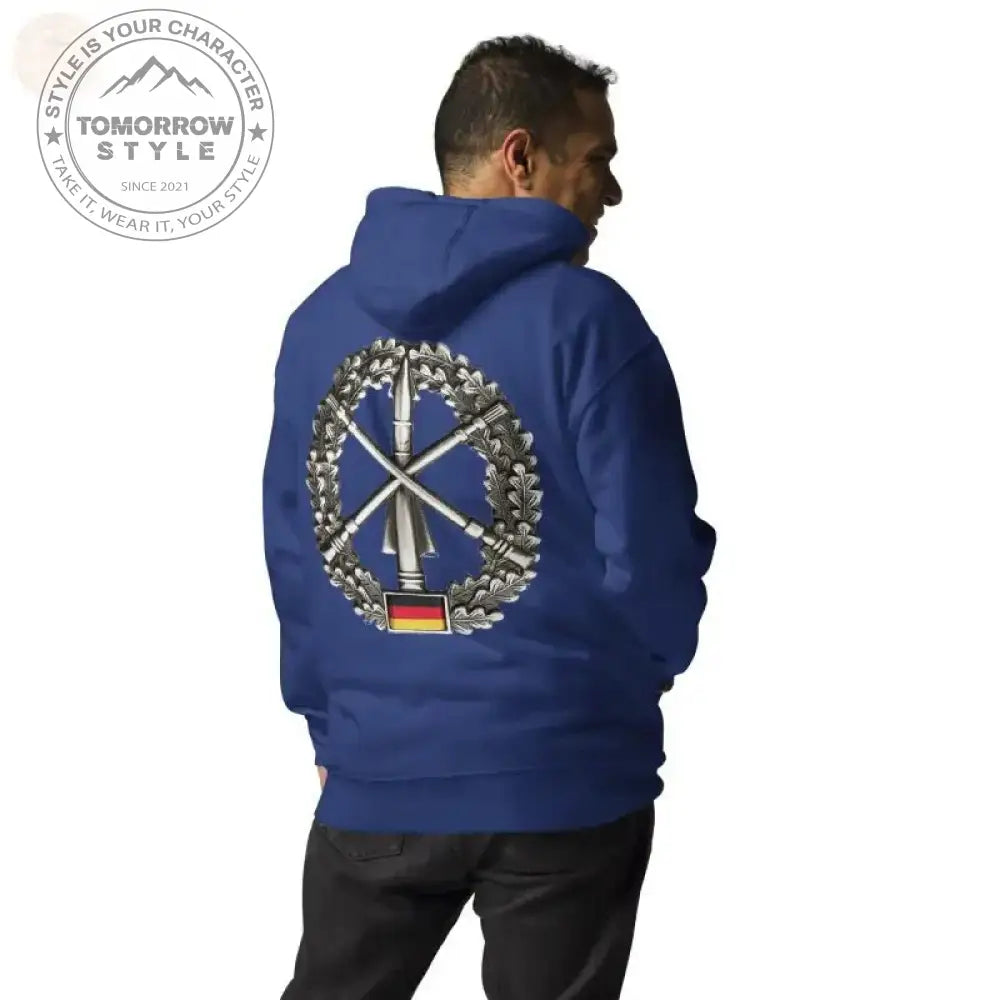 Ultimativer Komfort: Premium - Hoodie der Bundeswehr mit Stickerei - Tomorrow Style