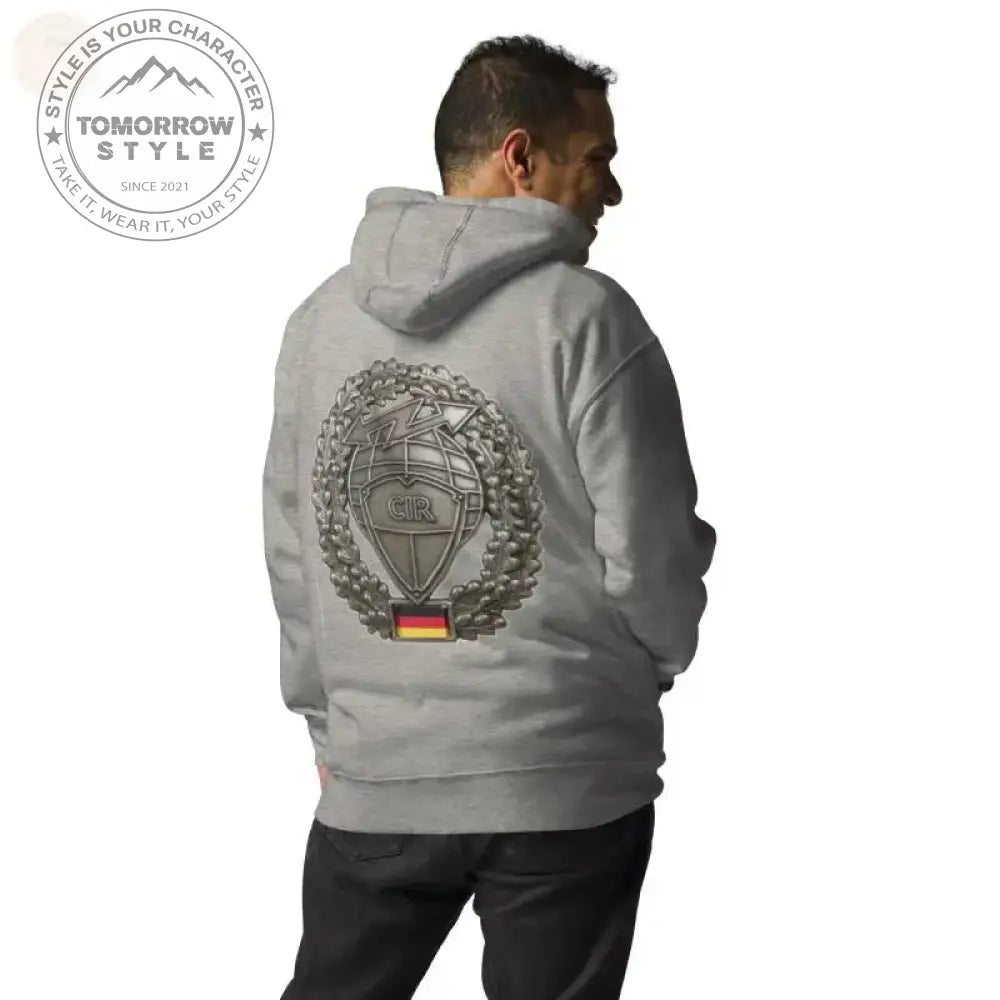 Ultimativer Komfort: Premium - Hoodie der Bundeswehr mit Stickerei - Tomorrow Style