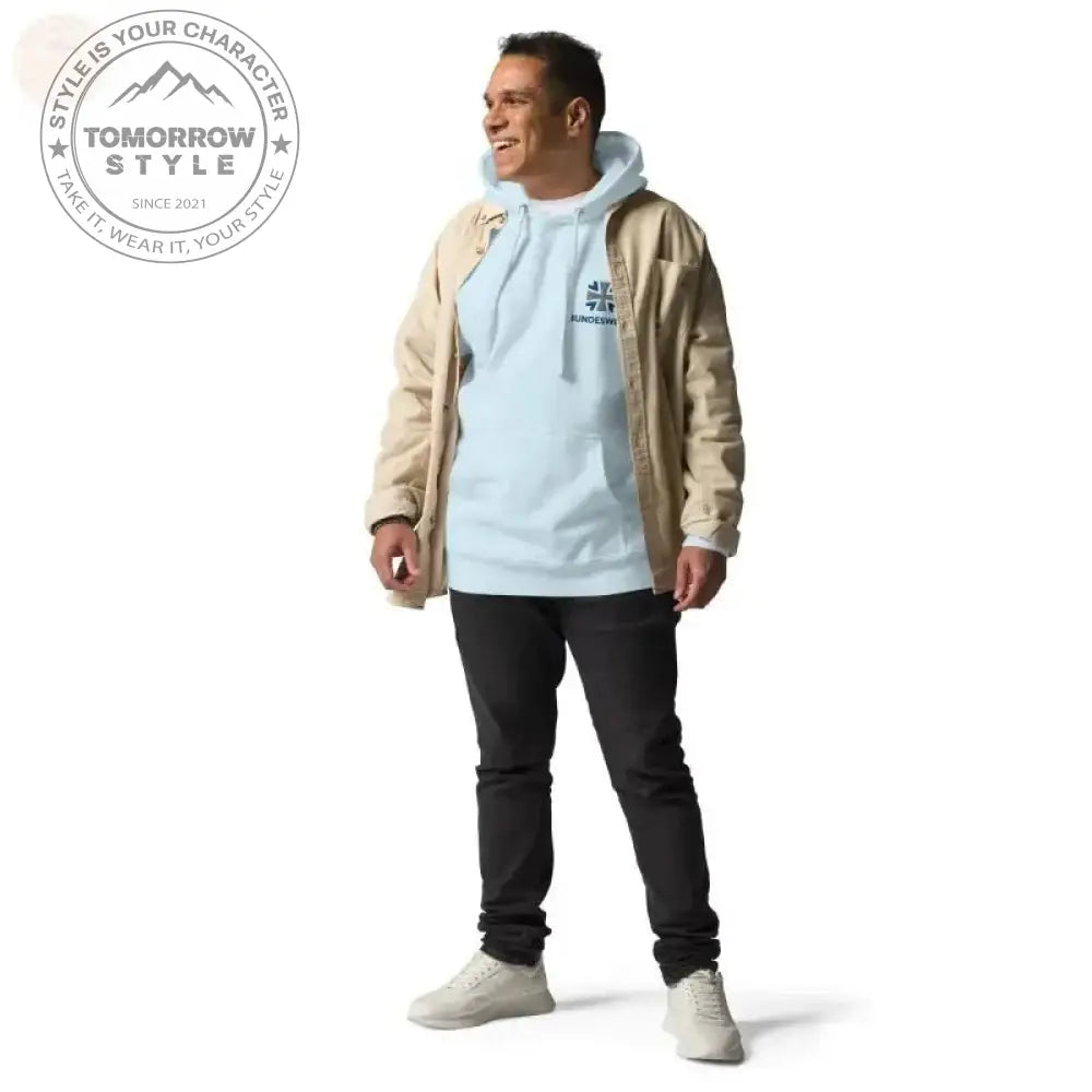 Ultimativer Komfort: Premium - Hoodie der Bundeswehr mit Stickerei - Tomorrow Style