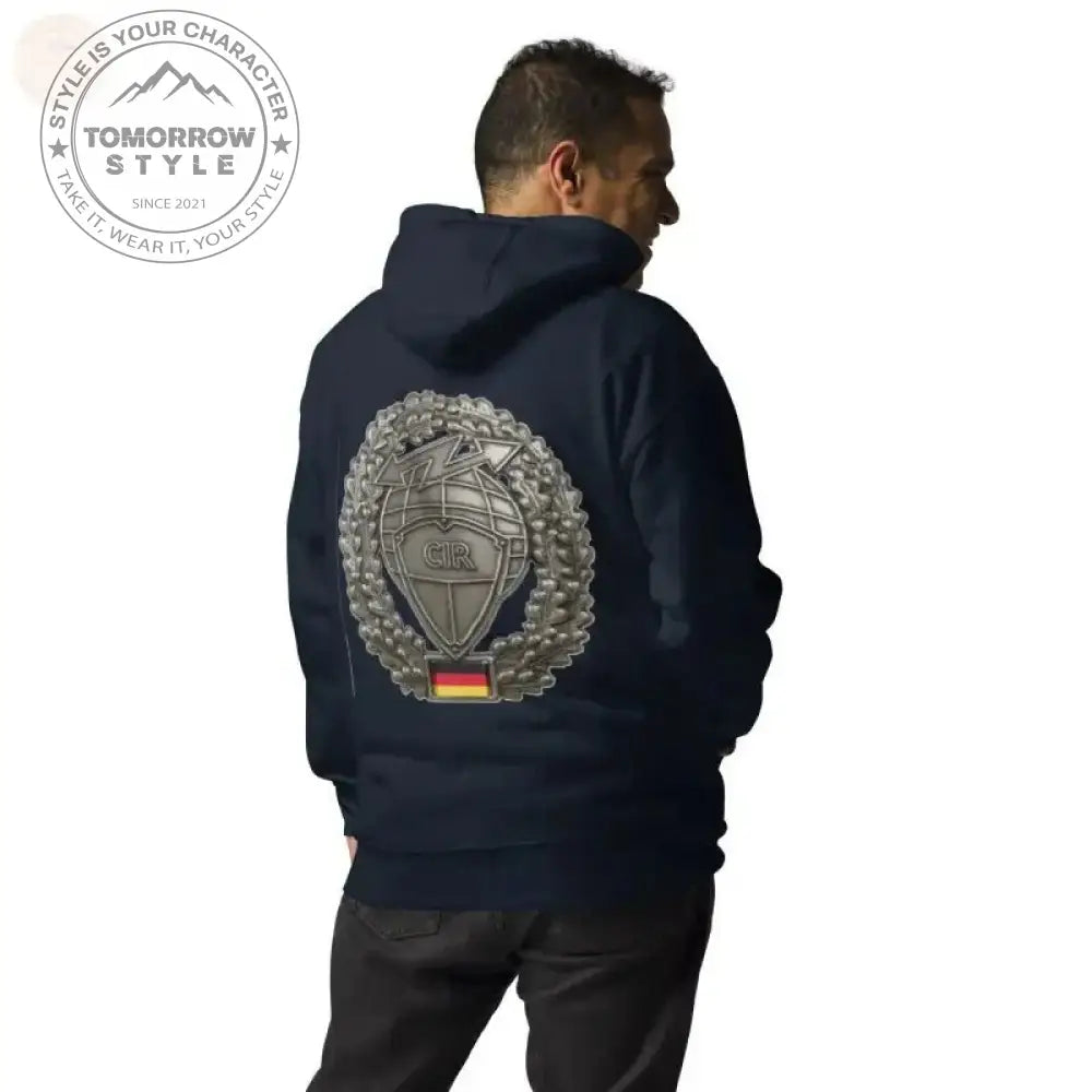Ultimativer Komfort: Premium - Hoodie der Bundeswehr mit Stickerei - Tomorrow Style