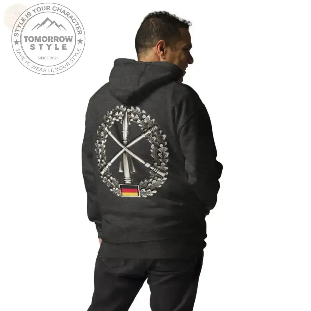 Ultimativer Komfort: Premium - Hoodie der Bundeswehr mit Stickerei - Tomorrow Style