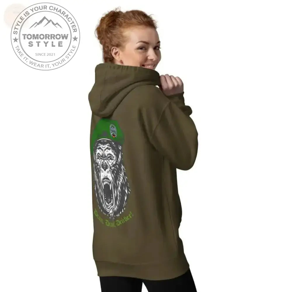 Ultimativer Komfort: Premium - Hoodie der Bundeswehr mit Stickerei - Tomorrow Style