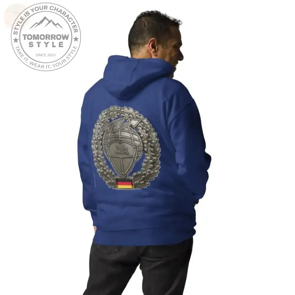 Ultimativer Komfort: Premium - Hoodie der Bundeswehr mit Stickerei - Tomorrow Style